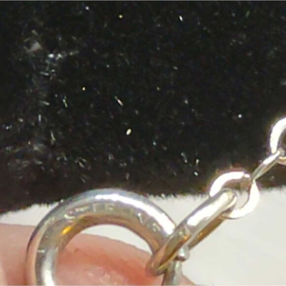 Sterling Silver I Love You necklace. P1 - Picture 4 of 6